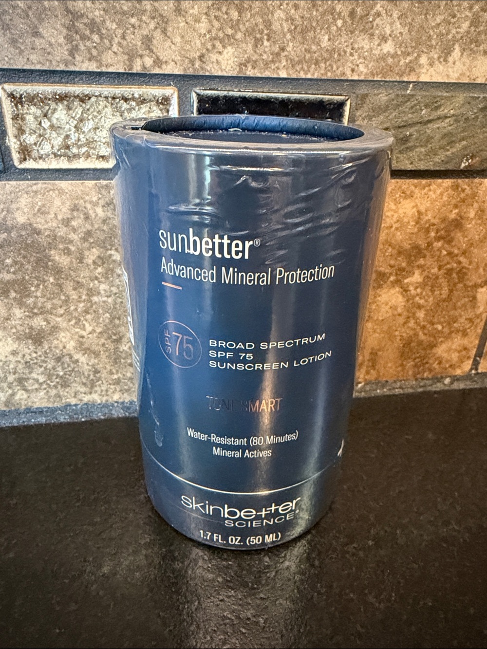 Sunbetter Advanced Mineral Protection SPF 75 Sunscreen Lotion - Tone Smart NEW